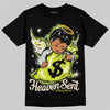 Air Max 90 x Patta Cyber and Particle Grey DopeSkill T-Shirt Heaven Sent Graphic Streetwear - Black
