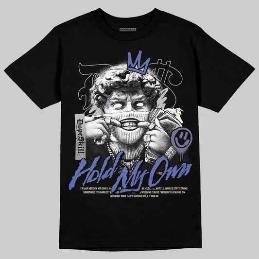 Air Max 90 x Patta Sapphire and Particle Grey DopeSkill T-Shirt In My Way Graphic Streetwear - Black