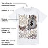 Latte 1s DopeSkill T-Shirt Real Ones Move In Silence Graphic