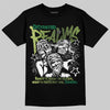 Foamposite Pro 'Pine Green' DopeSkill T-Shirt Distorted Realms Graphic Streetwear - Black