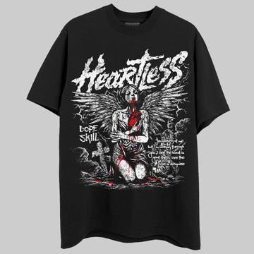 Dunk Low Panda White Black DopeSkill T-Shirt Heartless Graphic Streetwear  - black