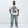 Wolf Grey 5s DopeSkill T-Shirt Paper Chaser Boy Graphic