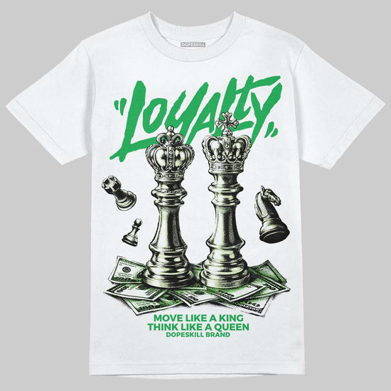 Travis Scott x Jordan Jumpman Jack "GREEN SPARK" DopeSkill T-Shirt Loyalty Graphic Streetwear - White