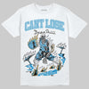Jordan 4 Denim “Worn Blue” DopeSkill T-Shirt Cant Lose Graphic Streetwear - White