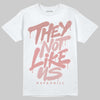 Jordan 40 “Dusty Rose” DopeSkill T-Shirt They Not Like Us Graphic Streetwear - White