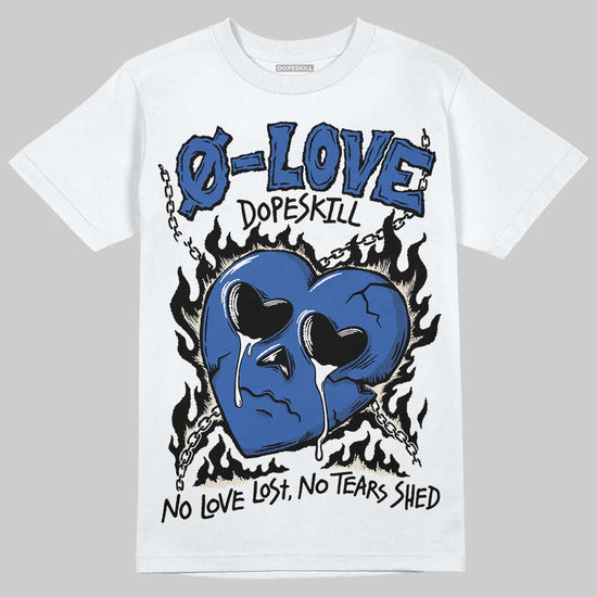 Jordan 1 Low Travis Scott x Fragment DopeSkill T-Shirt Crying Heart Graphic Streetwear - WHite