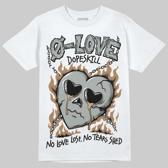 New Balance 1906R ‘White Gold’ DopeSkill T-Shirt Crying Heart Graphic Streetwear - White