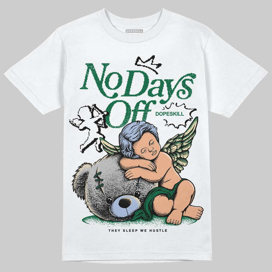 ASICS Gel-Nimbus 10.1 Invincible HTTP 404 Green DopeSkill T-Shirt New No Days Off Graphic Streetwear - White