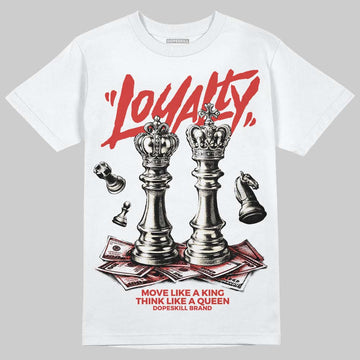 Jordan 4 Retro OG Nigel Sylvester Brick After Brick DopeSkill T-Shirt Loyalty Graphic Streetwear - White