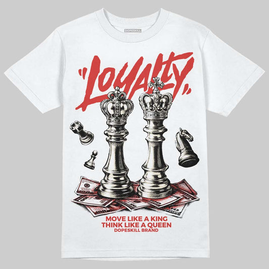 Jordan 4 Retro OG Nigel Sylvester Brick After Brick DopeSkill T-Shirt Loyalty Graphic Streetwear - White