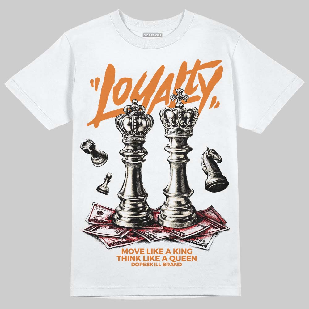 Jordan 3 “Orange Citrus” DopeSkill T-Shirt Loyalty Graphic Streetwear - White