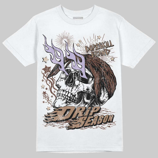 Harris Tweed x Wmns Dunk Low 'Sesame' DopeSkill T-Shirt Drip Season Graphic Streetwear - White