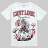 Jordan 1 High OG “Ruby” DopeSkill T-Shirt Cant Lose Graphic Streetwear - White