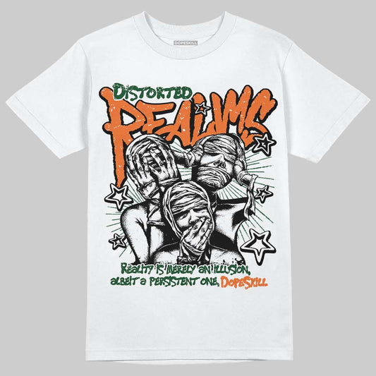 SoleFly x Air Jordan 3 “Fruits Of Our Labor” DopeSkill T-Shirt Distorted Realms Graphic Streetwear - White