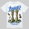 Jordan 3 “Brazil” DopeSkill T-Shirt Loyalty Graphic Streetwear - White 