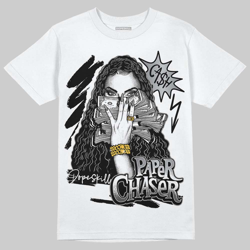 Jordan 11 TD Cleats "Patent Black" DopeSkill T-Shirt NPC Graphic Streetwear - White 