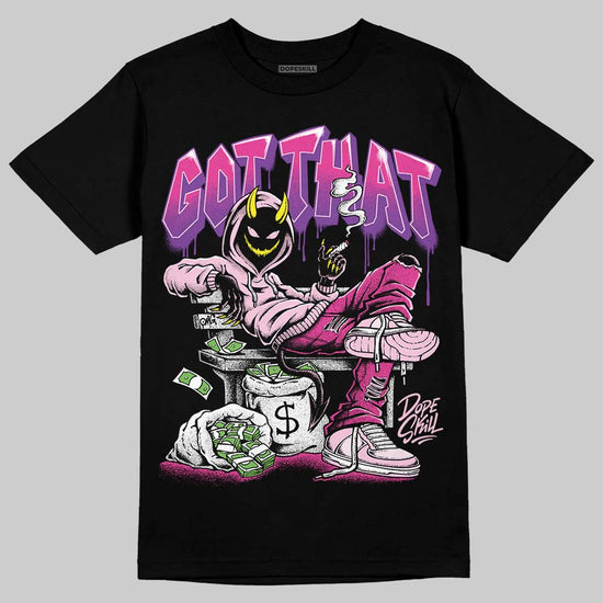 Pink Sneakers DopeSkill T-Shirt Got That Graphic Streetwear - Black