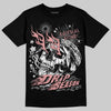 Harris Tweed x Wmns Dunk Low 'Black Phantom' DopeSkill T-Shirt Drip Season Graphic Streetwear - Black