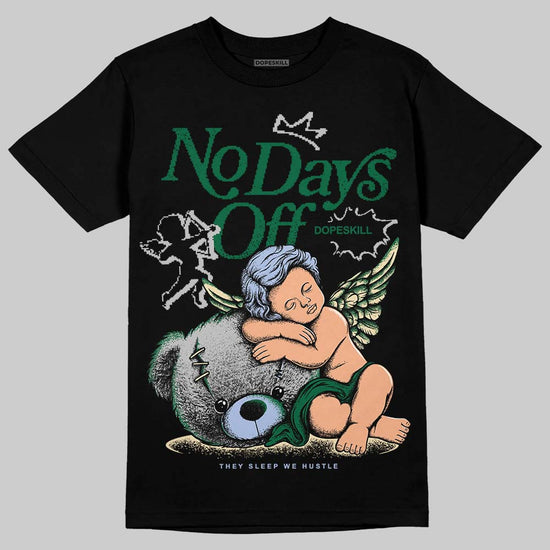 ASICS Gel-Nimbus 10.1 Invincible HTTP 404 Green DopeSkill T-Shirt New No Days Off Graphic Streetwear - Black