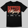 Jordan 5 "Sunset" DopeSkill T-Shirt Better Myself Graphic Streetwear - Black