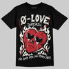 Nigel Sylvester x Jordan 1 Low OG “Nitro” DopeSkill T-Shirt Crying Heart Graphic Streetwear - Black