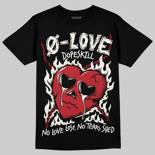Nigel Sylvester x Jordan 1 Low OG “Nitro” DopeSkill T-Shirt Crying Heart Graphic Streetwear - Black