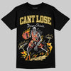 Quai 54 x Air Jordan 1 Retro Low OG Tour Yellow Black DopeSkill T-Shirt Cant Lose Graphic Streetwear - Black