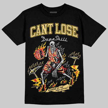Quai 54 x Air Jordan 1 Retro Low OG Tour Yellow Black DopeSkill T-Shirt Cant Lose Graphic Streetwear - Black