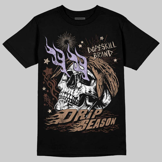 Harris Tweed x Wmns Dunk Low 'Sesame' DopeSkill T-Shirt Drip Season Graphic Streetwear - Black