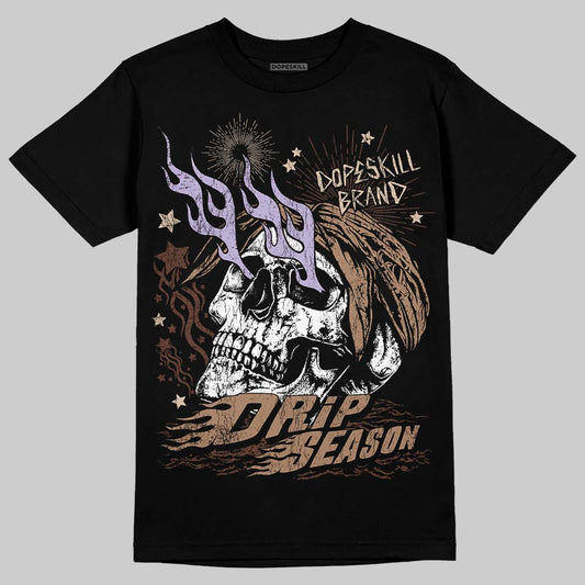 Harris Tweed x Wmns Dunk Low 'Sesame' DopeSkill T-Shirt Drip Season Graphic Streetwear - Black