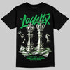 Travis Scott x Jordan Jumpman Jack "GREEN SPARK" DopeSkill T-Shirt Loyalty Graphic Streetwear - Black