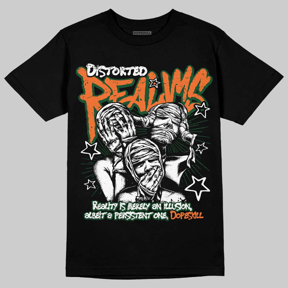 SoleFly x Air Jordan 3 “Fruits Of Our Labor” DopeSkill T-Shirt Distorted Realms Graphic Streetwear - Black