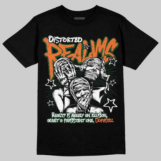 SoleFly x Air Jordan 3 “Fruits Of Our Labor” DopeSkill T-Shirt Distorted Realms Graphic Streetwear - Black