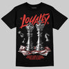 Jordan 4 Retro Toro Bravo DopeSkill T-Shirt Loyalty Graphic Streetwear - Black