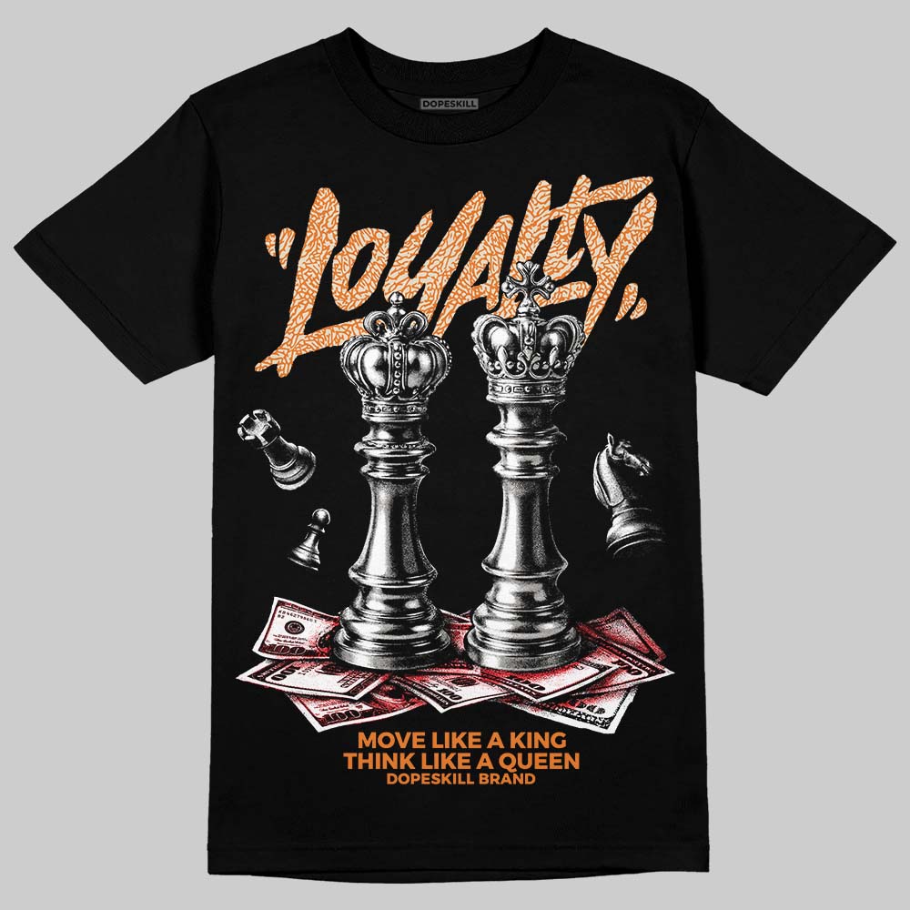 Jordan 3 “Orange Citrus” DopeSkill T-Shirt Loyalty Graphic Streetwear - Black