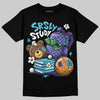 Jordan 8 Retro 'Aqua' 2025 DopeSkill T-Shirt SRSLY Study Graphic Streetwear - Black