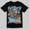 Adidas Handball Spezial ‘Light Blue’ DopeSkill T-Shirt Get Rich Graphic Streetwear - Black