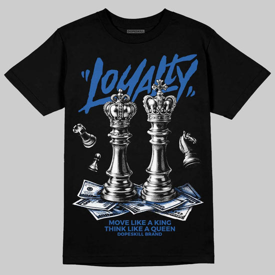 Jordan 3 "True Blue" DopeSkill T-Shirt Loyalty Graphic Streetwear - Black
