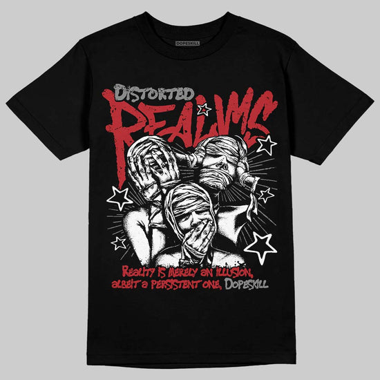 Jordan 8 Retro Bugs Bunny (2025) DopeSkill T-Shirt Distorted Realms Graphic Streetwear - Black