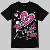 Pink Sneakers DopeSkill T-Shirt Make Things Happen Graphic Streetwear - Black