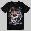Harris Tweed x Dunk Low Denim Turquoise and Baroque Brown DopeSkill T-Shirt Drip Season Graphic Streetwear - Black