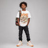 'Orange Citrus' 3s DopeSkill T-Shirt Whippin Graphic