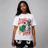 Sunset 5s DopeSkill T-Shirt Loyal To The Bag Graphic