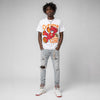 Sunset 5s DopeSkill T-Shirt Out Here Being Cute Graphic