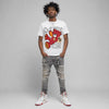 Sunset 5s DopeSkill T-Shirt Out Here Being Cute Graphic
