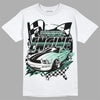 Jordan 3 "Green Glow" DopeSkill T-Shirt ENGINE Tshirt Graphic Streetwear - White 