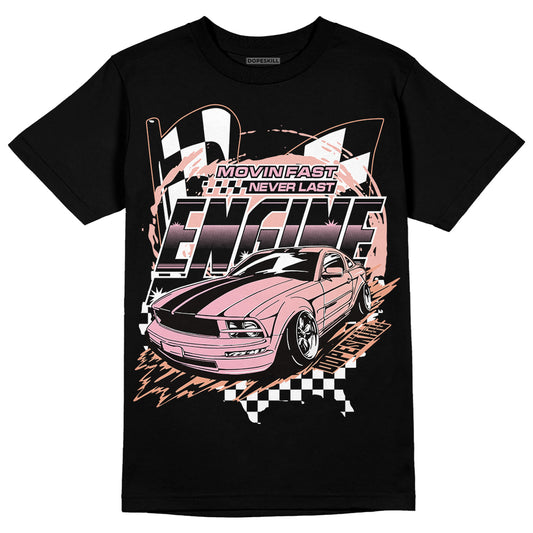 Jordan 11 Low “Legend Pink” DopeSkill T-Shirt ENGINE Tshirt Graphic Streetwear - Black