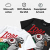 Sunset 5s DopeSkill T-Shirt Loyal To The Bag Graphic