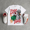 Sunset 5s DopeSkill T-Shirt Loyal To The Bag Graphic