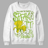 Dunk Low 'Chlorophyll' DopeSkill Sweatshirt Speak It Graphic Streetwear - White 